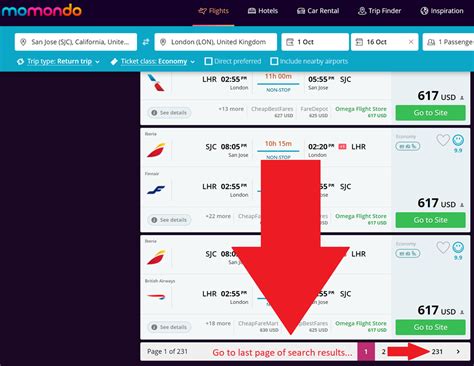 momondo flight ticket.